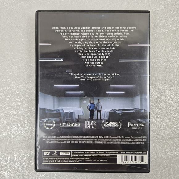 The Corpse of Anna Fritz, Very Good, Carbo, Albert,Ribas, Alba,Saumell, Bernat,V - Picture 2 of 4